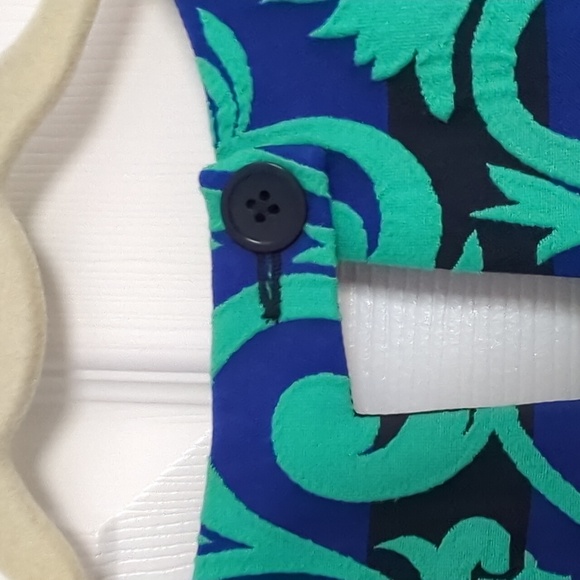 NWOT J. Crew Vineyard Jacquard Sleeveless A-Line Lined Dress Size 6 - Picture 5 of 13